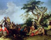 亚伯拉罕 布隆梅特 : John the Baptist preaching